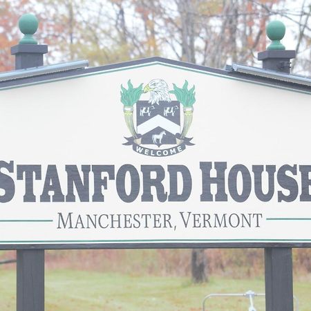 Stanford House Motel Manchester Center Buitenkant foto